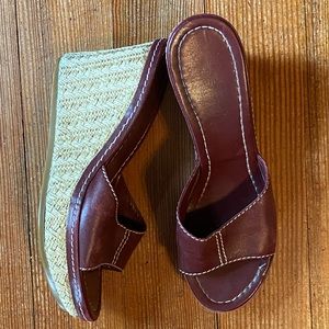 Nine West wedge sandals